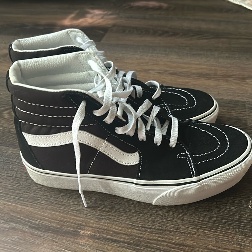 Classic Vans high-top sneakers!